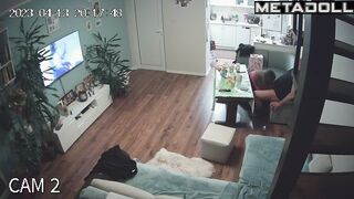 Georgeouse Irish blonde mature mom forces her husband to cum hidden IP cam