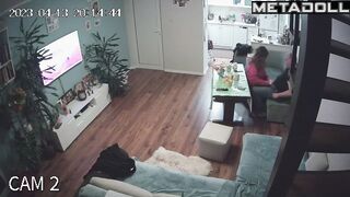Georgeouse Irish blonde mature mom forces her husband to cum hidden IP cam