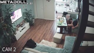 Georgeouse Irish blonde mature mom forces her husband to cum hidden IP cam