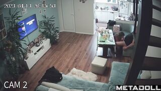 Georgeouse Irish blonde mature mom forces her husband to cum hidden IP cam