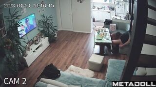 Georgeouse Irish blonde mature mom forces her husband to cum hidden IP cam