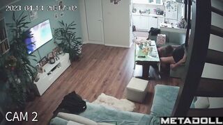Georgeouse Irish blonde mature mom forces her husband to cum hidden IP cam
