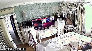 Innocent Australian brunette wife masturbates while dreaming of black porn