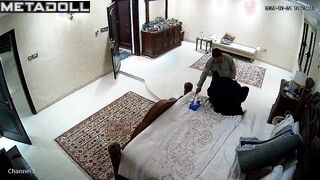Mature Italian brunette mom gets brutally fucked in doggy style real spy cam