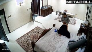 Mature Italian brunette mom gets brutally fucked in doggy style real spy cam