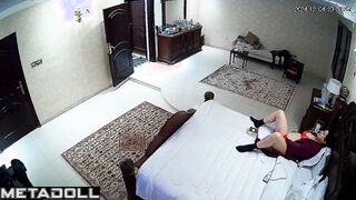 Mature brunette aunt fingers hard real hidden cam