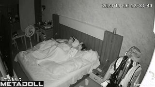Latina wife gets fucked under the sheets