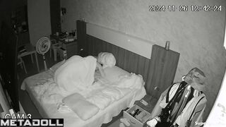 Latina wife gets fucked under the sheets