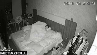 Latina wife gets fucked under the sheets