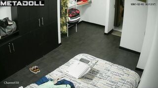 Daily routine of Dutch brunette pornstar after work leaked