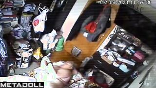 Skinny French blonde mature wife fucks a young guy