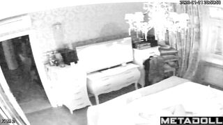 Georgeouse brunette step-mom fingers her pussy hidden cam