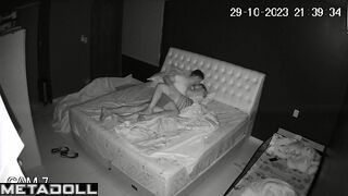 Amazing Ukrainian new couple fuck in the living room live