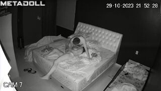 Amazing Ukrainian new couple fuck in the living room live