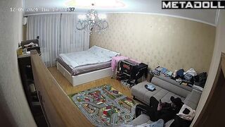 Slut Danish blonde celebrity changes her panties before going to sleep