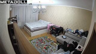 Slut Danish blonde celebrity changes her panties before going to sleep
