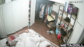 Newly married couple having sex until they fall asleep voyeur cam