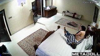 Beautiful dirty couple having sex in the living room voyeur cam