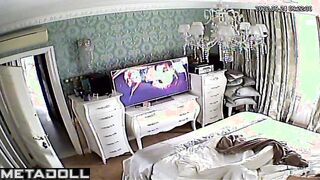 Skinny Danish brunette mother masturbates while dreaming of masturbation porn