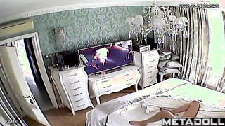 Skinny Danish brunette mother masturbates while dreaming of masturbation porn