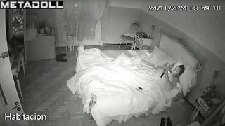 Georgeouse English blonde mature wife gets fucked doggy style hidden IP camera