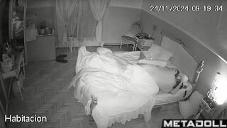 Georgeouse English blonde mature wife gets fucked doggy style hidden IP camera