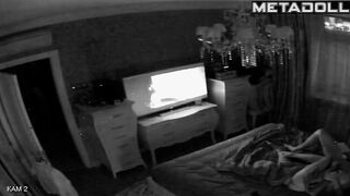 Perverse English brunette mature wife gets fucked hard by her husband hidden IP camera