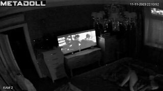 Perverse English brunette mature wife gets fucked hard by her husband hidden IP camera