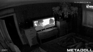 Perverse English brunette mature wife gets fucked hard by her husband hidden IP camera