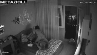 Skinny British brunette mature mom screams with pleasure real spy cam