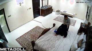 Old Ukrainian brunette mature mom fucks with her boss