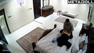 Old Ukrainian brunette mature mom fucks with her boss