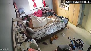 Real amateur couple does the 69 spy cam