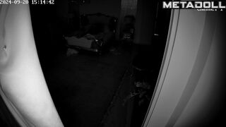 Busty Romanian brunette student girl gets fucked doggy style hidden camera