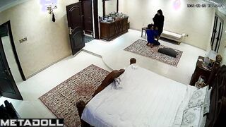 Young lovers have a doggystyle sex voyeur cam