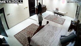 Turkish newly married couple fuck in the bedroom hidden IP cam