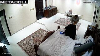 Turkish newly married couple fuck in the bedroom hidden IP cam