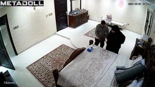 Turkish newly married couple fuck in the bedroom hidden IP cam