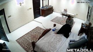 Turkish newly married couple fuck in the bedroom hidden IP cam