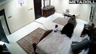 Turkish newly married couple fuck in the bedroom hidden IP cam