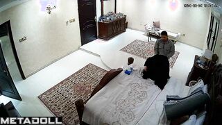 Turkish newly married couple fuck in the bedroom hidden IP cam