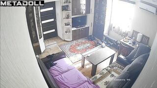 Amazing amateur couple fuck in the living room leaked record