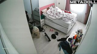 Mom and Dad having sex in their bed HD