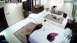 Mature Dutch brunette wife changes her wet and dirty panties to go out to a party