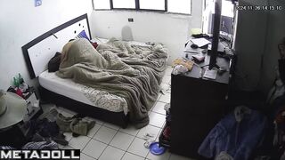 Busty Canadian brunette mature mom gives her husband a blowjob spy cam record