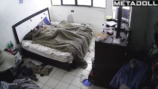 Busty Canadian brunette mature mom gives her husband a blowjob spy cam record