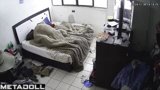 Busty Canadian brunette mature mom gives her husband a blowjob spy cam record