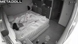 Tattooed American brunette student girl used to sex live HD