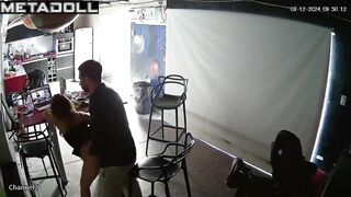 Innocent British brunette mom gets fucked in doggy style live
