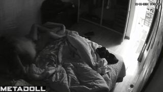 Real American newly married couple having sex in the living room online